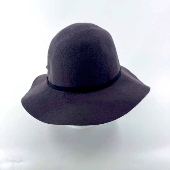 Unbranded 100% Wool Light Purple Wide-Brimmed Floppy Hat with Ribbon - Picture 4 of 7